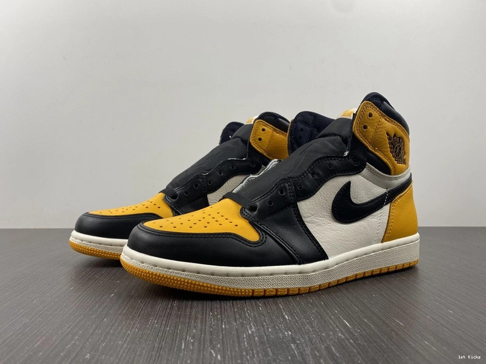 High 1 Toe" "Yellow Jordan OG Air 555088-711 0425